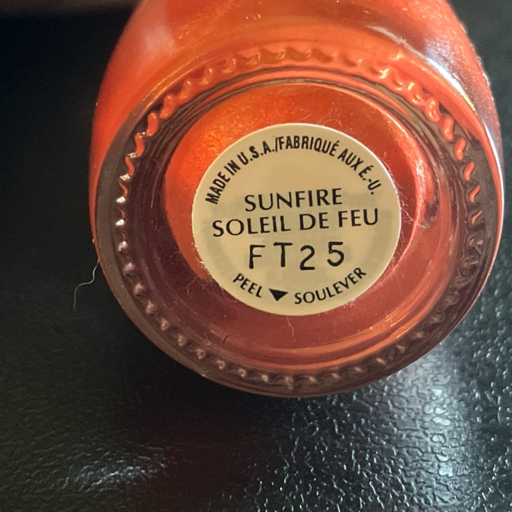 Mary Kay MK SUNFIRE NAIL ENAMEL MK signature - possibly USED